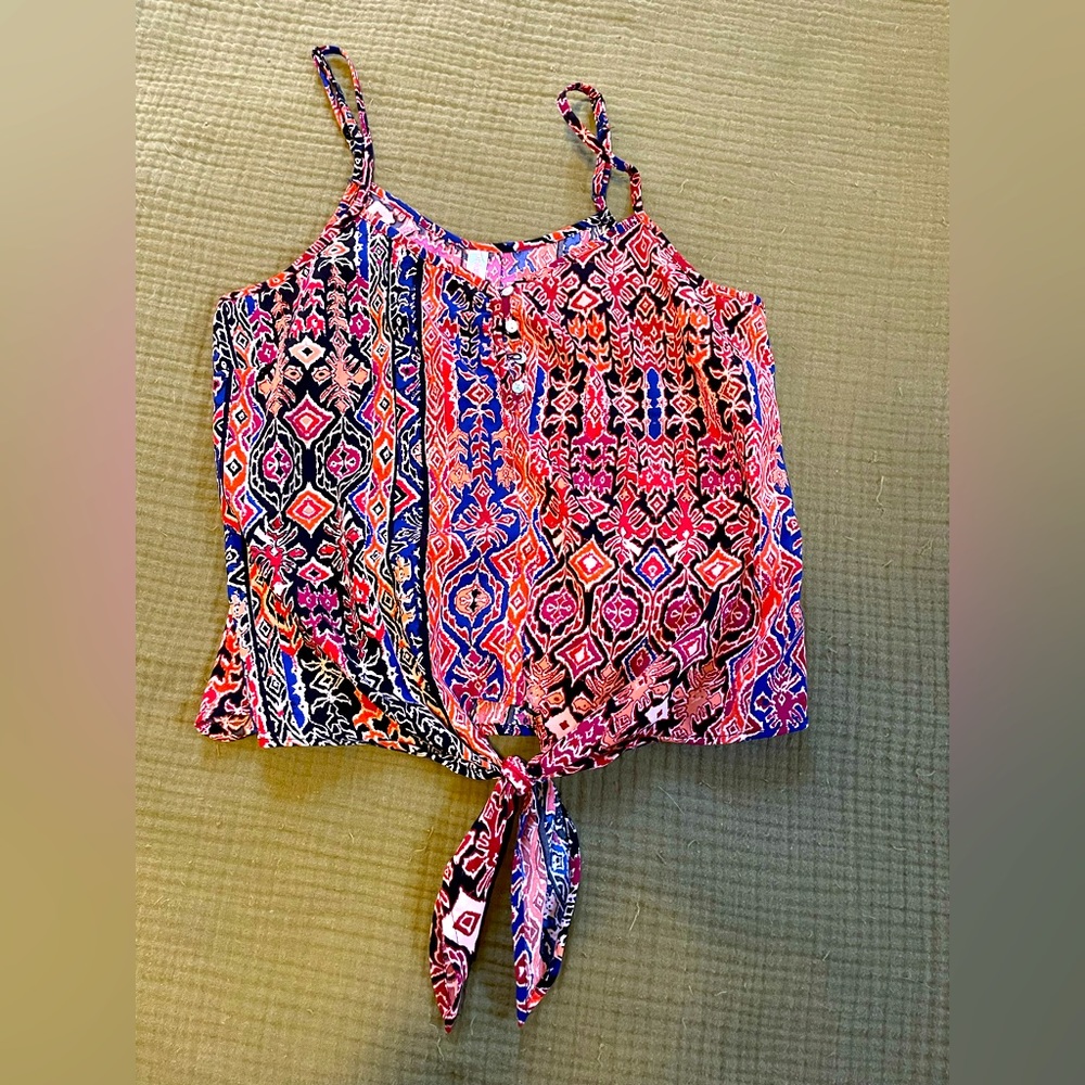 Bottom tie tank, target brand size small